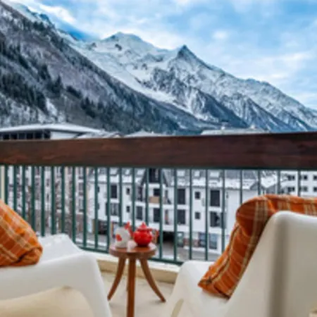 With Mont Blanc Balcony's View * Chamonix